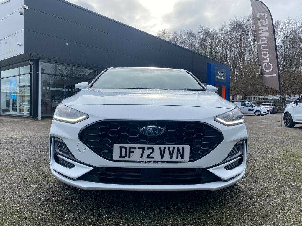 Ford Focus 1.0 Ecoboost St-line DF72VVN White #2