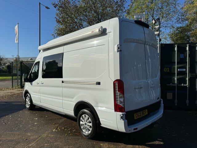 Ford Transit Custom 2021 2.0 350 Ecoblue Leader Panel Van M CK21BCF White #5