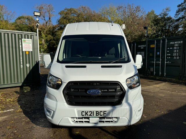 Ford Transit Custom 2021 2.0 350 Ecoblue Leader Panel Van M CK21BCF White #6