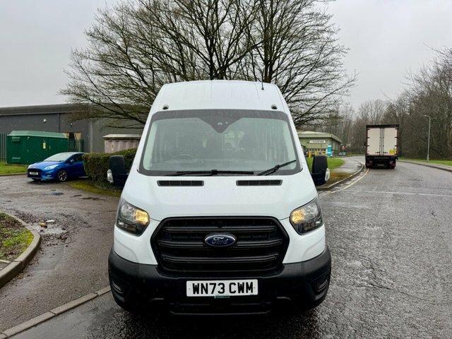 Ford Transit Custom 2023 2.0 460 Ecoblue Leader Minibus Double Cab WN73CWM White #5