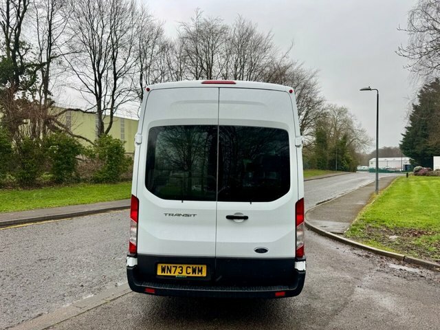 Ford Transit Custom 2023 2.0 460 Ecoblue Leader Minibus Double Cab WN73CWM White #6