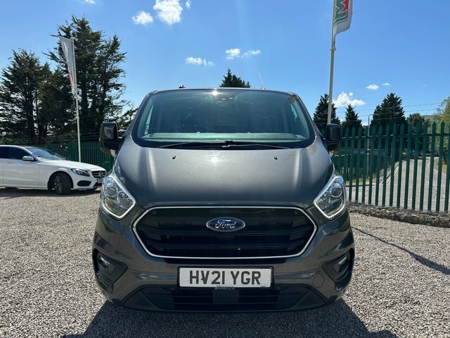 Ford Transit Custom 2021 2.0 320 Limited Pv Ecoblue 168 Bhp HV21YGR Grey #2