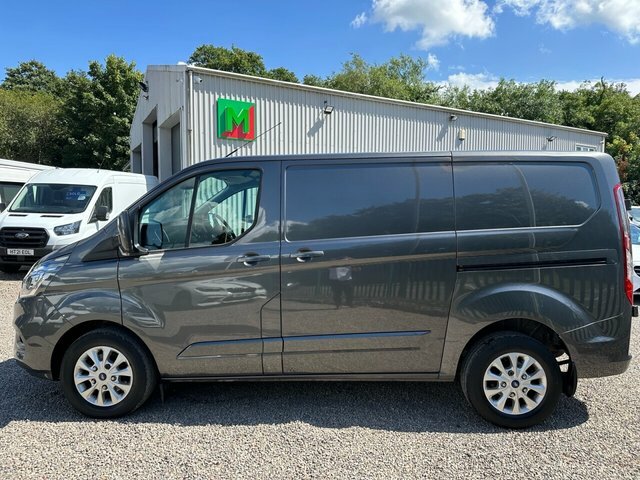 Ford Transit Custom 2021 2.0 320 Limited Pv Ecoblue 168 Bhp HV21YGR Grey #6