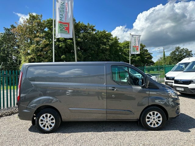 Ford Transit Custom 2021 2.0 320 Limited Pv Ecoblue 168 Bhp HV21YGR Grey #5