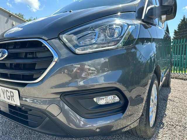 Ford Transit Custom 2021 2.0 320 Limited Pv Ecoblue 168 Bhp HV21YGR Grey #4