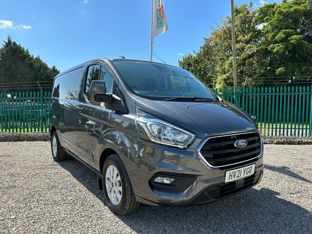 Ford Transit Custom 2021 2.0 320 Limited Pv Ecoblue 168 Bhp Grey