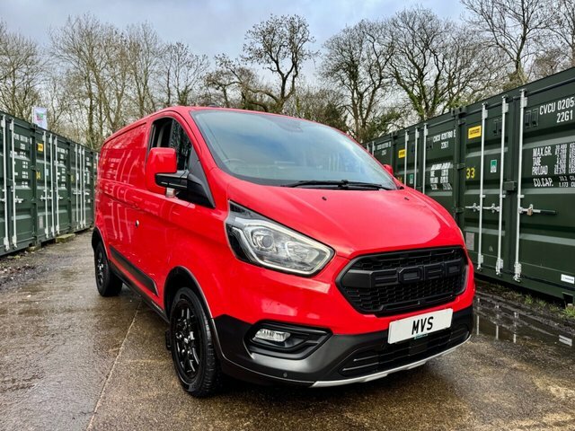 Ford Transit Custom 2021 2.0 300 Ecoblue Trail Panel Van Ma Red