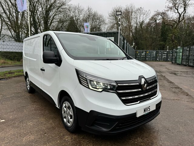 Renault Trafic 2022 2.0 Dci Blue Sl28 Business Panel Van Die MT72NLM White #2