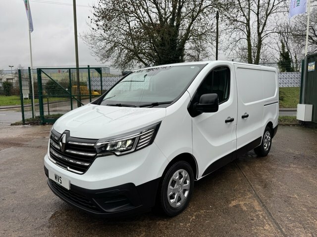 Renault Trafic 2022 2.0 Dci Blue Sl28 Business Panel Van Die MT72NLM White #3