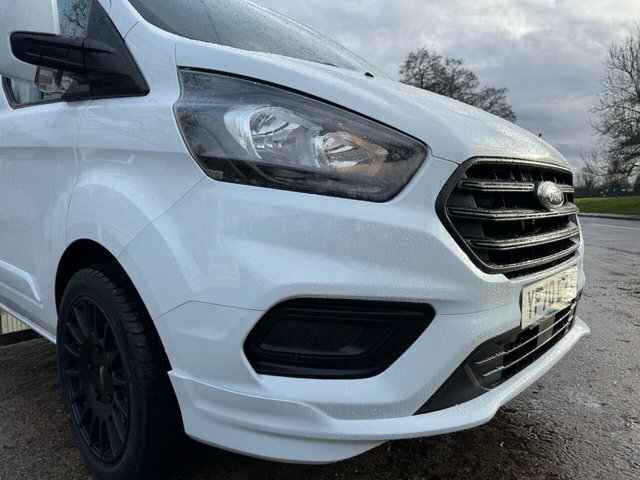 Ford Transit Custom 2021 2.0 280 Ecoblue Leader Panel Van M YP70EZX White #5