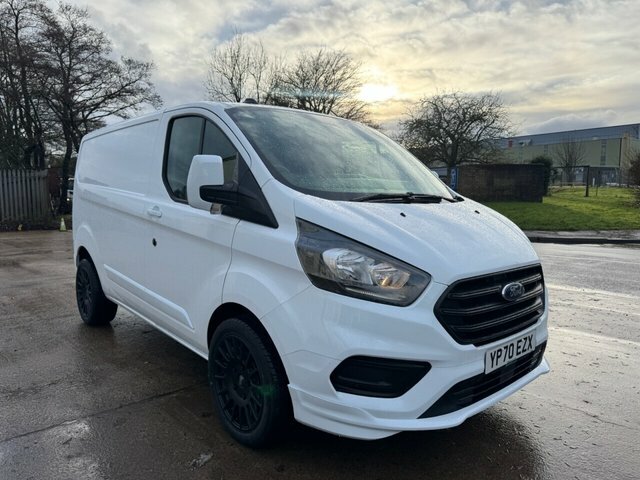 Ford Transit Custom 2021 2.0 280 Ecoblue Leader Panel Van M White
