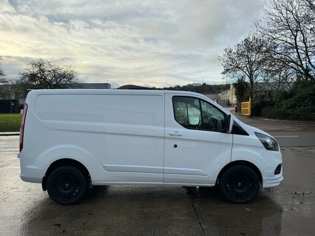 Ford Transit Custom 2021 2.0 280 Ecoblue Leader Panel Van M YP70EZX White #2