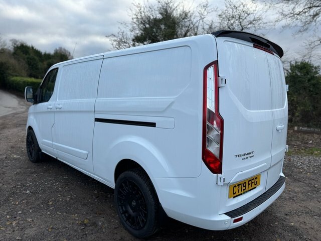 Ford Transit Custom 2019 2.0 300 Ecoblue Trend Panel Van Ma CT19FFG White #6