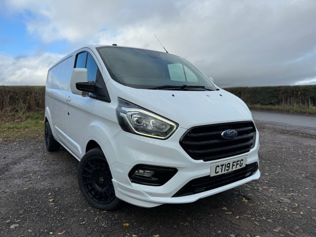 Ford Transit Custom 2019 2.0 300 Ecoblue Trend Panel Van Ma White