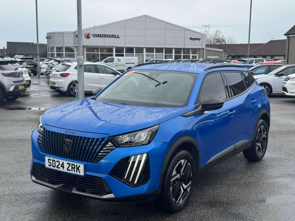 Peugeot 2008 Suv 1.2 Puretech Allure 2024 SD24ZRK Blue #3