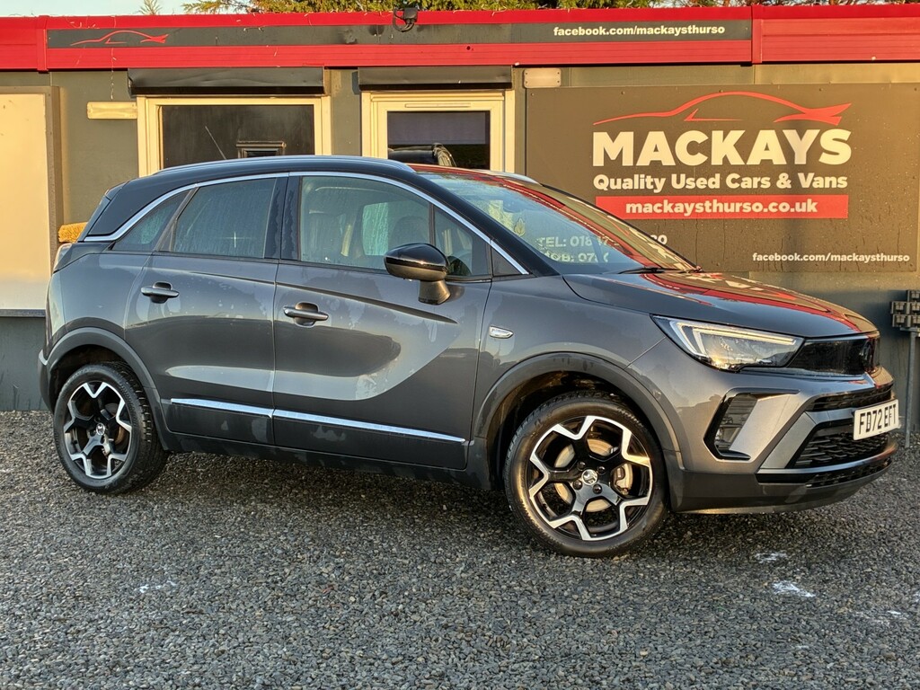 Vauxhall Crossland Suv 1.2 Turbo Ultimate 2022 Grey