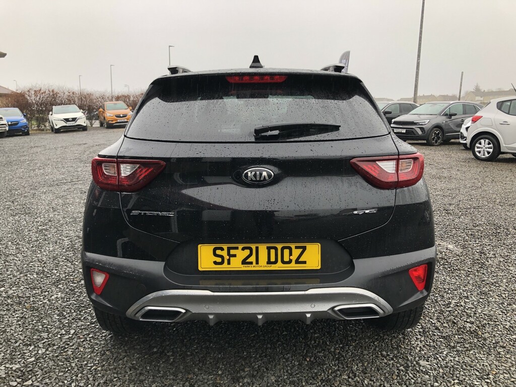Kia Stonic Suv 1.0 T-gdi Mhev Gt-line 2021 Black #3
