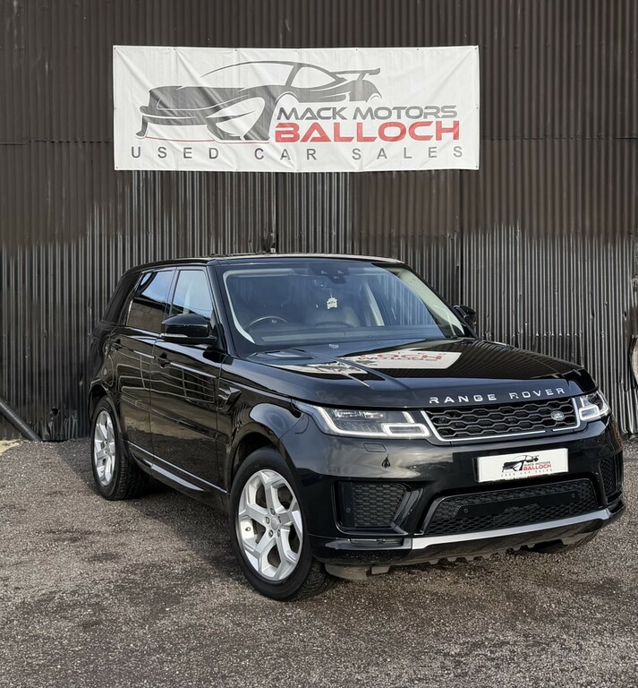 Land Rover Range Rover Sport Suv 2.0 Sd4 Hse 2018 Black
