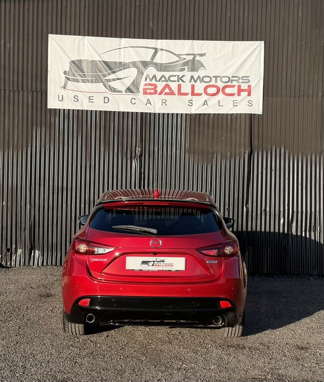 Mazda 3 Hatchback 2.0 Skyactiv-g Sport Black 2016 SV66RVF Red #5