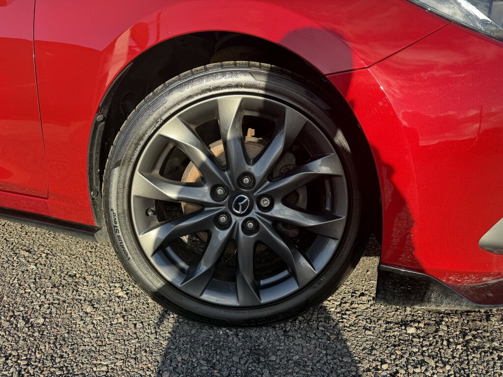 Mazda 3 Hatchback 2.0 Skyactiv-g Sport Black 2016 SV66RVF Red #2