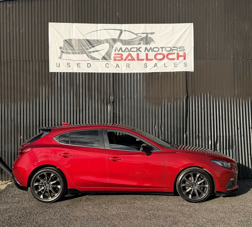 Mazda 3 Hatchback 2.0 Skyactiv-g Sport Black 2016 SV66RVF Red #3