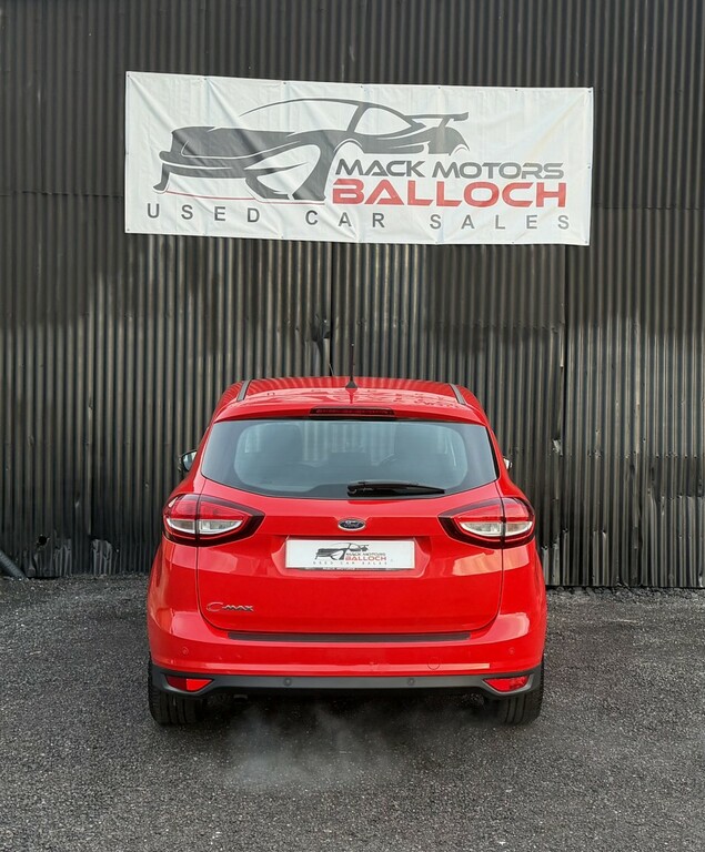 Ford C-Max Mpv 1.5 Tdci Titanium 2018 NJ68BJZ Red #6