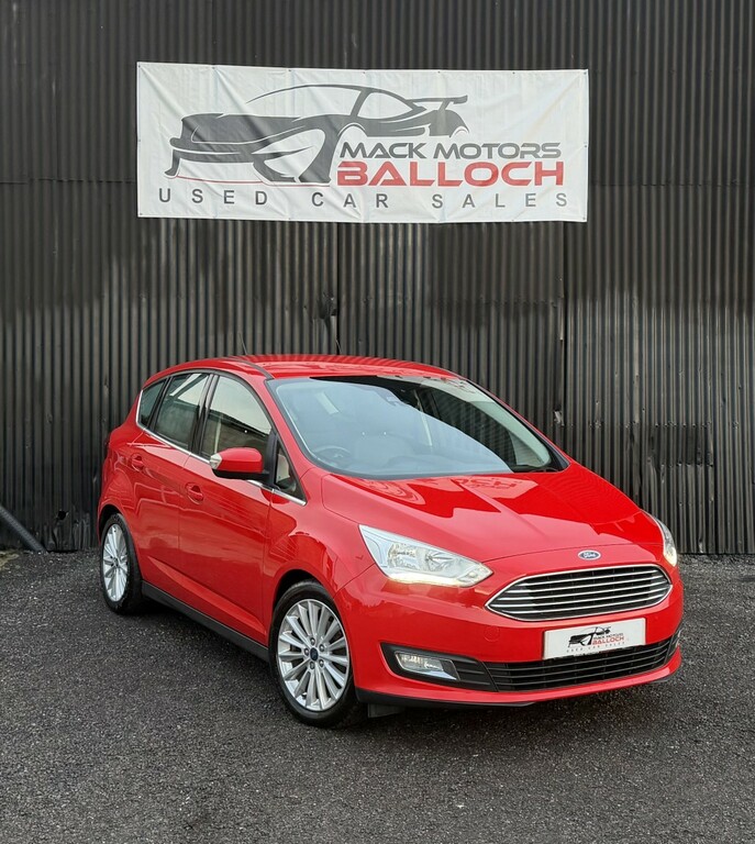 Ford C-Max Mpv 1.5 Tdci Titanium 2018 Red