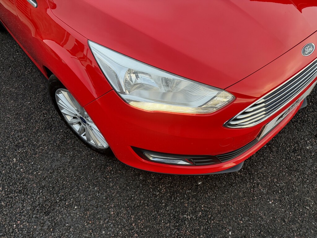 Ford C-Max Mpv 1.5 Tdci Titanium 2018 NJ68BJZ Red #2