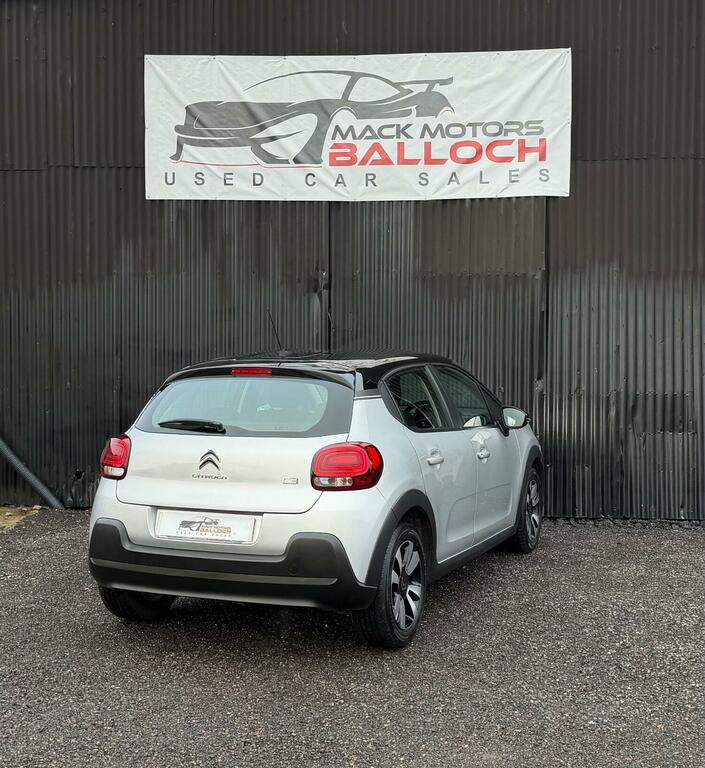 Citroen C3 Hatchback 1.2 Puretech Feel 2017 CF17JNX Silver #5