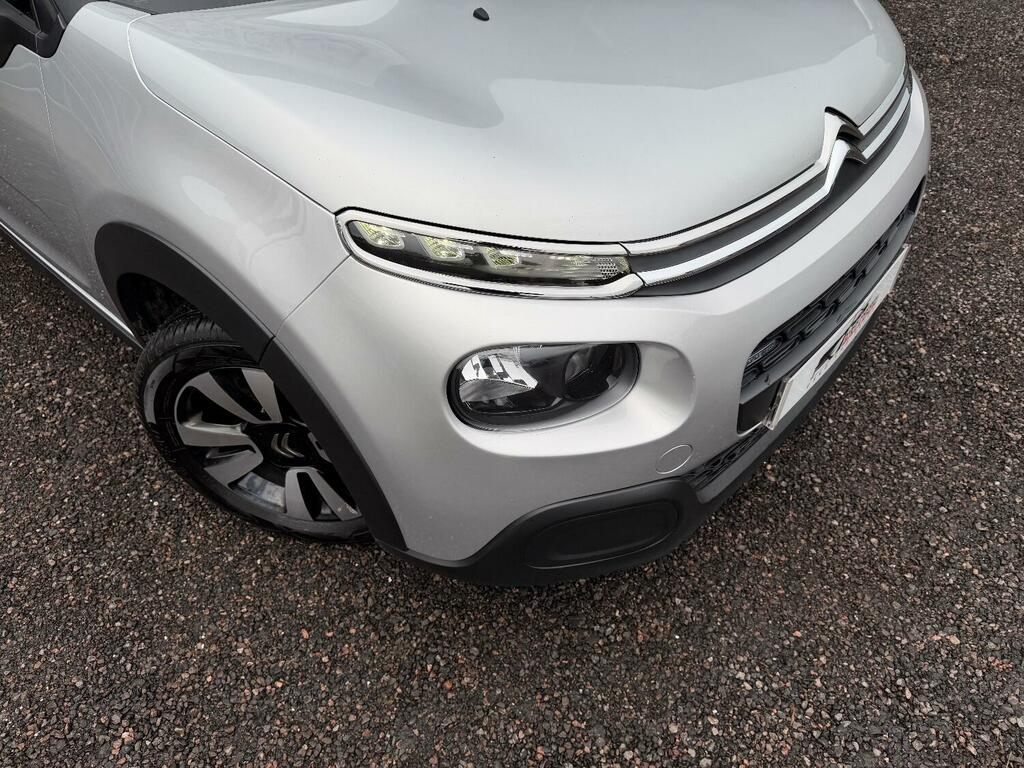Citroen C3 Hatchback 1.2 Puretech Feel 2017 CF17JNX Silver #2