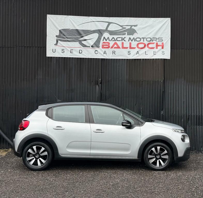 Citroen C3 Hatchback 1.2 Puretech Feel 2017 CF17JNX Silver #4