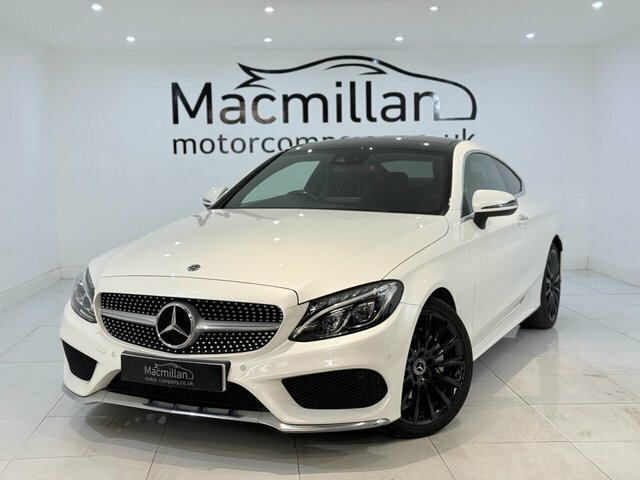 Mercedes-Benz C Class 2.1 C220d Amg Line Premium Plus Coupe GJ67OAV White #5