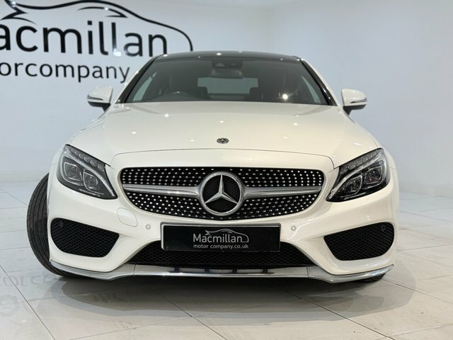 Mercedes-Benz C Class 2.1 C220d Amg Line Premium Plus Coupe GJ67OAV White #6