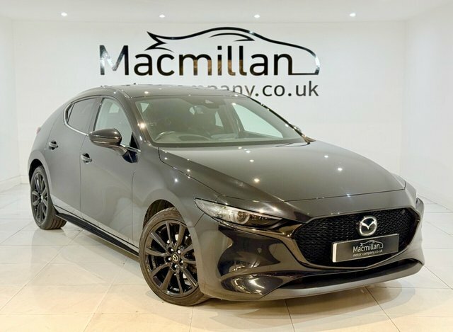 Mazda 3 2.0 E-skyactiv-x Mhev Sport Lux Hatchback Petr YN21NDC Black #2