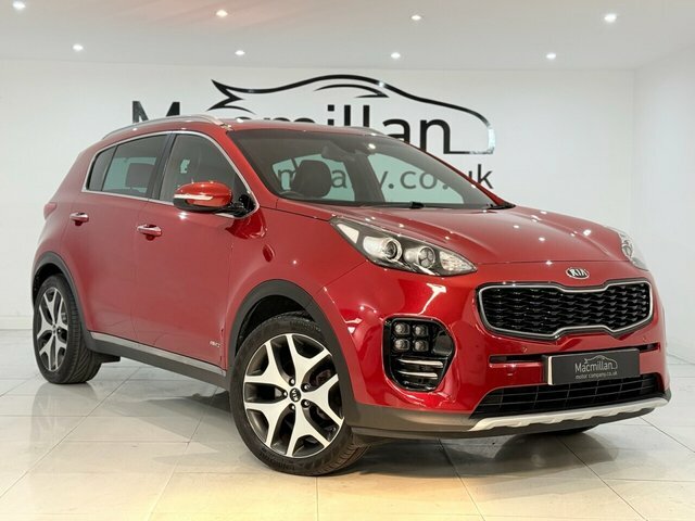 Kia Sportage 1.6 T-gdi Gt-line Suv Awd Euro 6 DA66PXG Red #4