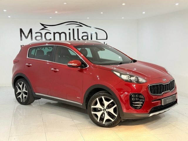 Kia Sportage 1.6 T-gdi Gt-line Suv Awd Euro 6 DA66PXG Red #3