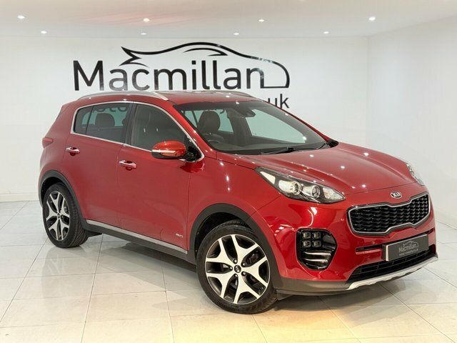 Kia Sportage 1.6 T-gdi Gt-line Suv Awd Euro 6 DA66PXG Red #2