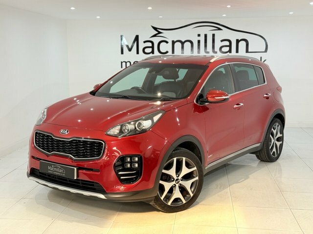 Kia Sportage 1.6 T-gdi Gt-line Suv Awd Euro 6 DA66PXG Red #6