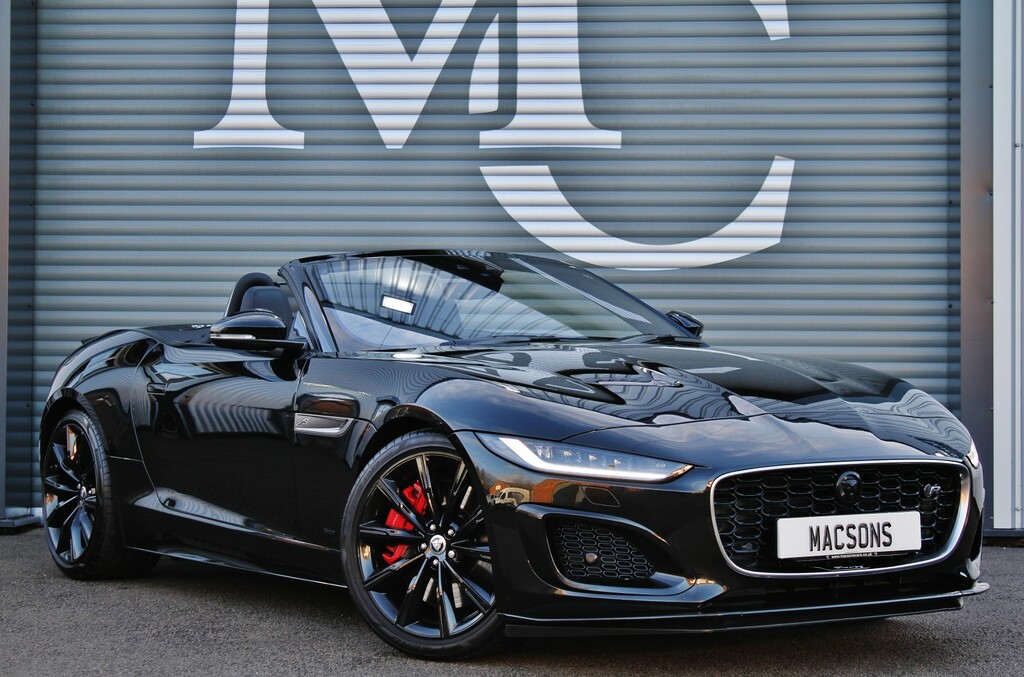 Jaguar F-Type Convertible 5.0 V8 R 75 Awd 575 2023 Black