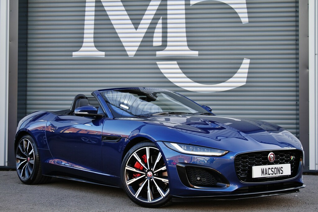 Jaguar F-Type Convertible V8 R Awd 575 2020 Blue