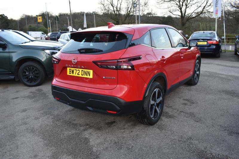 Nissan Qashqai 1.5 H E-power Acenta Premium Euro 6 Ss BW72DNN Red #5