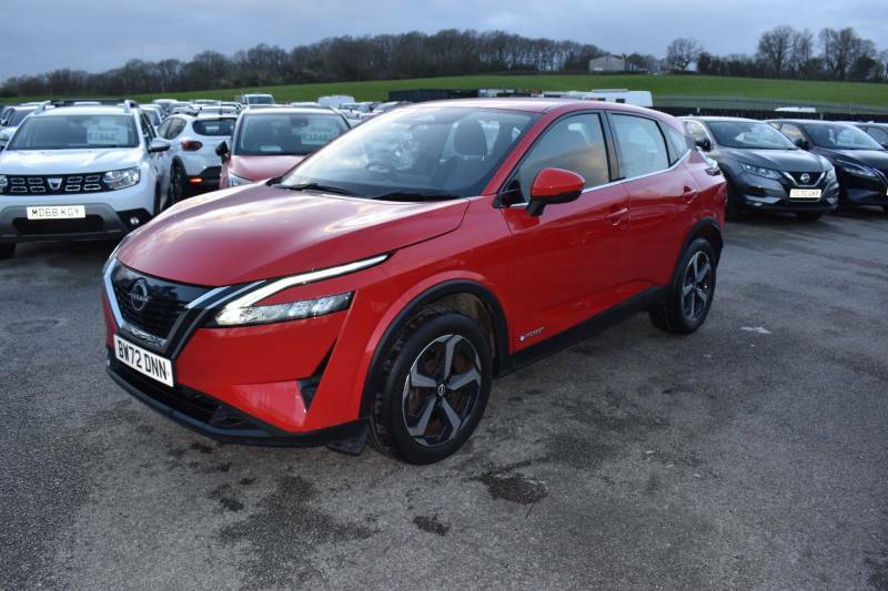 Nissan Qashqai 1.5 H E-power Acenta Premium Euro 6 Ss BW72DNN Red #3