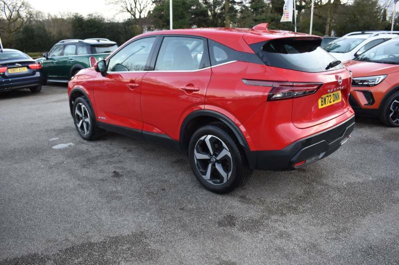 Nissan Qashqai 1.5 H E-power Acenta Premium Euro 6 Ss BW72DNN Red #4