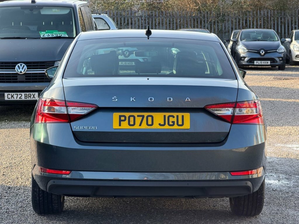 Skoda Superb Hatchback Grey #3