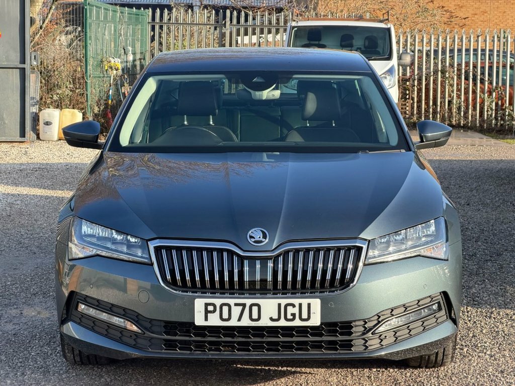 Skoda Superb Hatchback Grey #2
