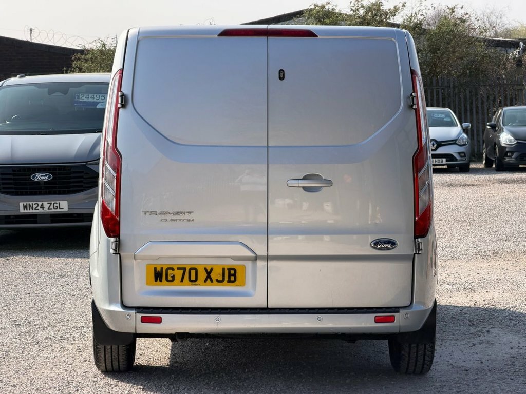 Ford Transit Custom 2L Limited WG70XJB Silver #4