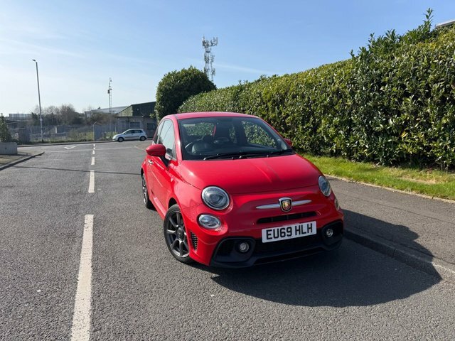 Abarth 595 T-jet 70Th Hatchback EU69HLH Red #2