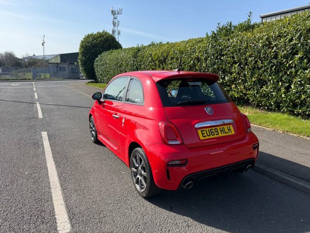 Abarth 595 T-jet 70Th Hatchback EU69HLH Red #4