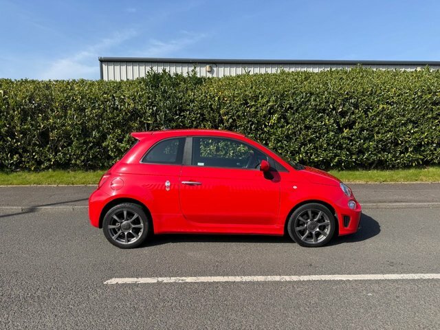 Abarth 595 T-jet 70Th Hatchback EU69HLH Red #3