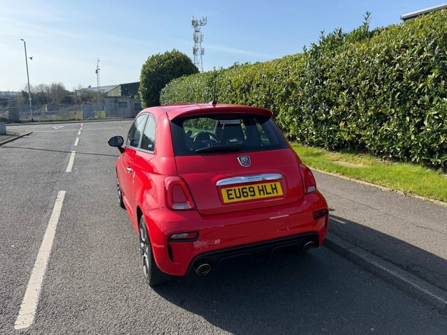 Abarth 595 T-jet 70Th Hatchback EU69HLH Red #5